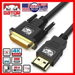 Dvi-d To Hdmi Dual Link Cable Male Hdtv Pc Laptop 1080p Monitor Display Adaptor. Fixed Price $9.49.