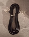 Space Shuttle Dvi-d Male To Monitor Cable Black White E101344 20276 Vw-1. Fixed Price $8.50.