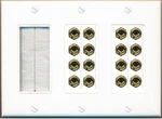 Riteav 8 Speaker Wall Plate 16 Port Banana Plug Jacks And 1 Brush. Fixed Price $118.96.