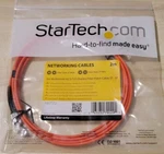 Startech.com 2m Fiber Optic Cable Multimode Duplex 62.5/125 - Lszh Fibstst2. Fixed Price $12.95.