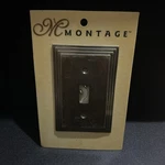 Amerelle 84trb Steps Rustic Brass Wallplate 1 Gang Decor Gfci Rocker Cast Metal. Fixed Price $6.00.