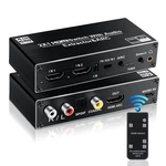 Hdmi Switch Audio Extractor, Splitter 2 Inputs 1 Output With Remo.... Fixed Price $46.79.