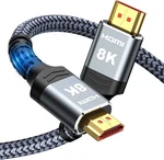 Highwings Short 8k Hdmi Cable 1.72ft/52.5cm Total Length, 1.36ft/41.5cm Le. Fixed Price $12.92.