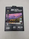 Sanus 8k Ultra High-speed Hdmi Cable - #sal-21hdmi2 2 Meter 48gbps 8k/4k New. Fixed Price $7.00.