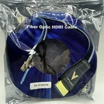 Rofavezco Fiber Optic Hdmi Cable Black Sn:10-ha0508 -approx. 32ft Long. Fixed Price $40.00.