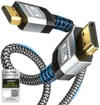 Soonsoonic 8k Certified Ultra High Speed Hdmi 2.1 Cable 6ft,48gbps Braided Gamin. Fixed Price $12.20.