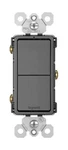 Legrand Radiant 15 Amp Combination Switches, Rocker Wall Light Switch, Black,.... Fixed Price $26.82.