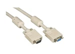 Blackbox Evnps06-0010-mf 10 Beige Male / Female Vga Video Cable W/ Ferrite Core. Fixed Price $35.95.