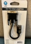 Dvi To Hdmi Adapter Onn Connect Devices New In Package. Fixed Price $8.75.