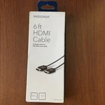 Insignia 6' 4k Ultra Hd Hdmi Cable (black) Ns-hg06505. Fixed Price $14.00.