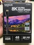 Sanus 8k Ultra High Speed Hdmi Cable - #sal-21hdmi1 (3.28 Feet Long) (75). Fixed Price $6.99.
