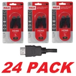 Rca Vh3hhr 3ft Hdmi Cable Hdtv Gaming Satelite Compatible (lot Of 24) New-sealed. Fixed Price $43.98.