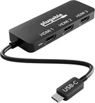 Plugable Thunderbolt Usb C To Hdmi Multi Monitor Adapter Triple 4k 60hz Displays. Fixed Price $119.98.
