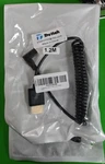 Duttek Micro Hdmi To Coiled Cable, 4ft/1.2m, Black. Fixed Price $9.99.