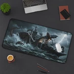 Kraken Desk Mat Sea Monster Attack Ocean Battle Gaming Mouse Pad Gamer Gift. Fixed Price $35.10.