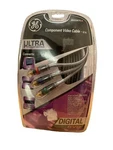 Ge 22675 Ultra Prograde Component Video Cable (12 Feet) Red Green Blue Hd. Fixed Price $8.80.