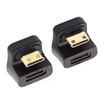 Cy Mini Hdmi 1.4 Opposite U Angled Male To Female Extension Adapter. Fixed Price $7.99.