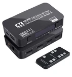 Hdmi Switch 4x1 With Audio Extractor, 4k 60hz Ultra Hd Switcher Opt.... Fixed Price $35.65.