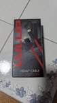 Lvlup Hdmi Cable 6 Foot Cable, 4k &3d Sources (gold). Fixed Price $14.99.