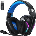 Fachixy Wireless Gaming Headset With Microphone For Pc, Ps5, One Size, Blue. Fixed Price $45.56.