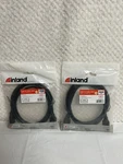 Inland Hdmi Male To 24k Gold Plated High Speed 6ft Cable, 2 Pack. Fixed Price $12.00.
