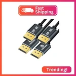 Thsucords Displayport 1.6ft 2pack, Certified Ultra Slim & Thin 8k 4k Dp Cable Su. Fixed Price $18.31.