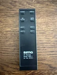 Sima Remote Model Src-1 For Svs-4 Untested A5. Fixed Price $6.99.