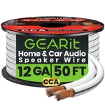 Gearit 12 Gauge Cca Car Audio Speaker Wire Bulk 2-conductor - 50ft/100ft/200ft. Fixed Price $29.95.