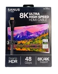 Sanus 8k 2.1 48gbps Ultra High Speed Hdmi Cable (3 Meters/9.84 Feet) Sal-21hd. Fixed Price $28.99.