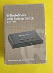 Radioshack Hdmi Selector Switch 2-in/1-out 4k 2k And 1080p Compatible 1500468-13. Fixed Price $19.49.