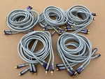Monster Thx Stereo Audio 500 Quantity 10 Cables 8ft 2.43 M *new* Rca. Fixed Price $129.99.
