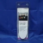 Radioshack 10-feet Camcorder A/v Cable Gold Plated 16-3686 New Sealed. Fixed Price $6.84.