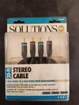 Solutions Premium Quality 20 Ft Stereo Cable Sl320r. Fixed Price $8.00.