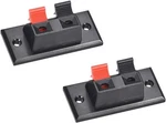 Uxcell 2 Way Spring Speaker Terminal Clip Push Release Connector Wp2-3(2pcs). Fixed Price $11.19.