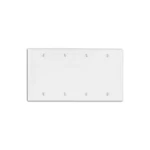 Leviton 88064 Faceplate, Blank, 4 Gangs, Replacement Mpn. Fixed Price $28.73.