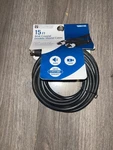 Utilitech 15ft Rg6 Coaxial Double-shield Cable, Black,. Fixed Price $10.99.