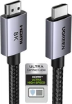 8k Hdmi 2.1 Cable 48gbps 6.6ft, Certified Ultra High Speed Cord Aluminum, 4. Fixed Price $18.99.