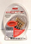 Hd Rca Gold Audio/video Cables 9' Ft High Performance Hdtv Component Hd9csa. Fixed Price $7.49.