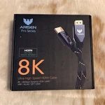 Arisen Pro Series 8k Hdmi 2.1 Cable 9.5ft Braided 48gbps Hdr Earc Gold Plated. Fixed Price $12.99.