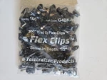 Telecrafter G4bk-05 Cat 5 Flex Clips W/ 1/2" Screws Black 100 Pack. Fixed Price $15.99.