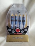 Acoustic Research Ap031 6 Ft Audio Cable Gold Plated Rca Connectors. Fixed Price $9.99.
