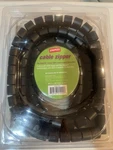 Staples Cable Zipper Cord Organizer Sleeve 8 Ft New Keep Cables Neat. Fixed Price $4.99.