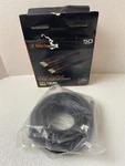 Blackweb 50ft Hdmi Cable In-wall Rated With Active Video Processor. Hdr, 4k Hd. Fixed Price $29.99.