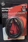Ge Coaxial Cable With Rca Plugs - 6 Feet (23255). Fixed Price $10.99.