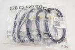 Lot Of 5 C2g 6ft 75-ohm Velocity Mini -coax F-type Coaxial Cable 27227 Shipsfree. Fixed Price $35.99.