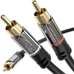 Kabeldirekt Rca/phono Y Cable 6ft Short 1 To 2 Rca/phono, Stereo Audio Cab. Fixed Price $14.38.