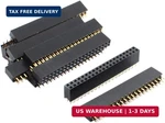 Uxcell 2.54mm 2x20 40-pin Female Pin Header Socket Connector Strip 10. Fixed Price $11.60.