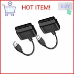 Ps2 Controller To Usb Adapter Converter, 2 Pack Compatible With Ps1/ps2 Controll. Fixed Price $19.62.