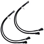 2-pack 4 Pin Pwm Fan Power Cable 10.2 Inches Black Sleeved Pc Case Extension. Fixed Price $10.93.
