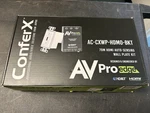 Av Pro Edge Conferx Ac-cxwp-hdmo-bkt 70m Hdmi Auto-sensing Wall Plate Kit. Fixed Price $450.00.
